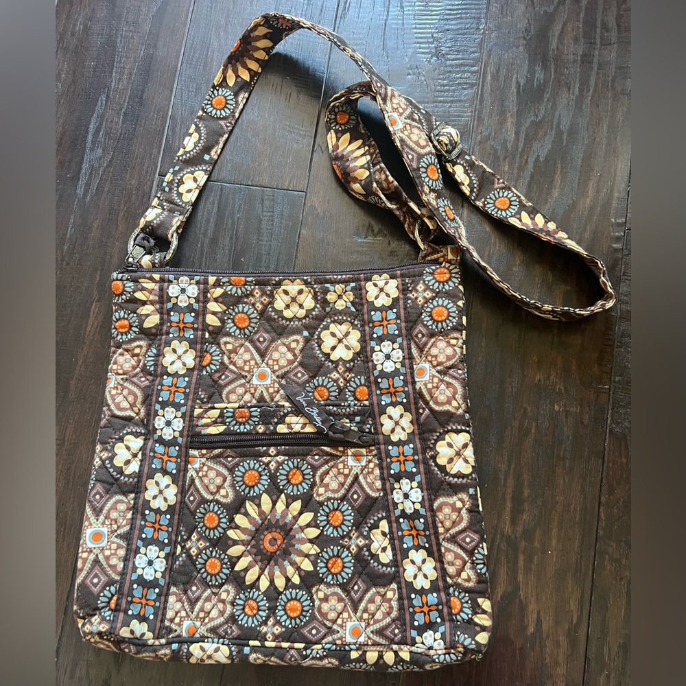 Vera Bradley Quilted Hipster Crossbody Bag - Retired Canyon Pattern
